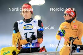 09.02.2024, Nove Mesto na Morave, Czechia (CZE): Vanessa Voigt (GER) - IBU World Championships Biathlon, sprint women, Nove Mesto na Morave (CZE). www.nordicfocus.com. © Manzoni/NordicFocus. Every downloaded picture is fee-liable.