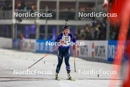 09.02.2024, Nove Mesto na Morave, Czechia (CZE): Chloe Levins (USA) - IBU World Championships Biathlon, sprint women, Nove Mesto na Morave (CZE). www.nordicfocus.com. © Manzoni/NordicFocus. Every downloaded picture is fee-liable.