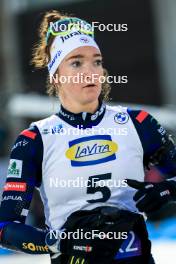 09.02.2024, Nove Mesto na Morave, Czechia (CZE): Lou Jeanmonnot (FRA) - IBU World Championships Biathlon, sprint women, Nove Mesto na Morave (CZE). www.nordicfocus.com. © Manzoni/NordicFocus. Every downloaded picture is fee-liable.