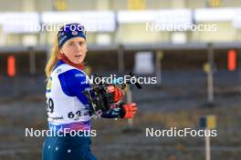 09.02.2024, Nove Mesto na Morave, Czechia (CZE): Chloe Levins (USA) - IBU World Championships Biathlon, sprint women, Nove Mesto na Morave (CZE). www.nordicfocus.com. © Manzoni/NordicFocus. Every downloaded picture is fee-liable.