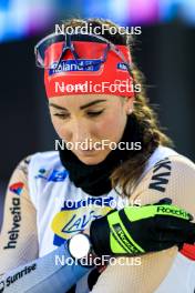 09.02.2024, Nove Mesto na Morave, Czechia (CZE): Aita Gasparin (SUI) - IBU World Championships Biathlon, sprint women, Nove Mesto na Morave (CZE). www.nordicfocus.com. © Manzoni/NordicFocus. Every downloaded picture is fee-liable.