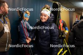 09.02.2024, Nove Mesto na Morave, Czechia (CZE): Lou Jeanmonnot (FRA) - IBU World Championships Biathlon, sprint women, Nove Mesto na Morave (CZE). www.nordicfocus.com. © Thibaut/NordicFocus. Every downloaded picture is fee-liable.