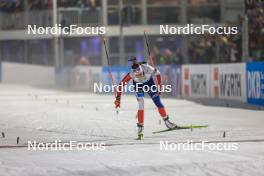 09.02.2024, Nove Mesto na Morave, Czechia (CZE): Jessica Jislova (CZE) - IBU World Championships Biathlon, sprint women, Nove Mesto na Morave (CZE). www.nordicfocus.com. © Manzoni/NordicFocus. Every downloaded picture is fee-liable.