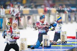 09.02.2024, Nove Mesto na Morave, Czechia (CZE): Lisa Theresa Hauser (AUT) - IBU World Championships Biathlon, sprint women, Nove Mesto na Morave (CZE). www.nordicfocus.com. © Thibaut/NordicFocus. Every downloaded picture is fee-liable.