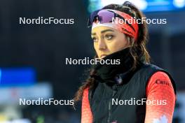 09.02.2024, Nove Mesto na Morave, Czechia (CZE): Emily Dickson (CAN) - IBU World Championships Biathlon, sprint women, Nove Mesto na Morave (CZE). www.nordicfocus.com. © Manzoni/NordicFocus. Every downloaded picture is fee-liable.