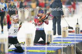 09.02.2024, Nove Mesto na Morave, Czechia (CZE): Anna Gandler (AUT) - IBU World Championships Biathlon, sprint women, Nove Mesto na Morave (CZE). www.nordicfocus.com. © Thibaut/NordicFocus. Every downloaded picture is fee-liable.