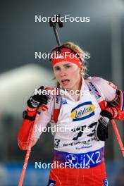 09.02.2024, Nove Mesto na Morave, Czechia (CZE): Natalia Sidorowicz (POL) - IBU World Championships Biathlon, sprint women, Nove Mesto na Morave (CZE). www.nordicfocus.com. © Manzoni/NordicFocus. Every downloaded picture is fee-liable.