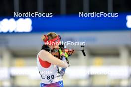 09.02.2024, Nove Mesto na Morave, Czechia (CZE): Elisa Gasparin (SUI) - IBU World Championships Biathlon, sprint women, Nove Mesto na Morave (CZE). www.nordicfocus.com. © Manzoni/NordicFocus. Every downloaded picture is fee-liable.