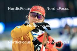 09.02.2024, Nove Mesto na Morave, Czechia (CZE): Janina Hettich-Walz (GER) - IBU World Championships Biathlon, sprint women, Nove Mesto na Morave (CZE). www.nordicfocus.com. © Manzoni/NordicFocus. Every downloaded picture is fee-liable.