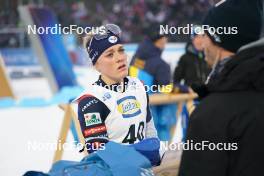 09.02.2024, Nove Mesto na Morave, Czechia (CZE): Sophie Chauveau (FRA) - IBU World Championships Biathlon, sprint women, Nove Mesto na Morave (CZE). www.nordicfocus.com. © Thibaut/NordicFocus. Every downloaded picture is fee-liable.