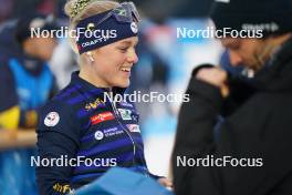 09.02.2024, Nove Mesto na Morave, Czechia (CZE): Sophie Chauveau (FRA) - IBU World Championships Biathlon, sprint women, Nove Mesto na Morave (CZE). www.nordicfocus.com. © Thibaut/NordicFocus. Every downloaded picture is fee-liable.