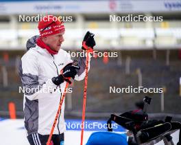 08.02.2024, Nove Mesto na Morave, Czechia (CZE): Johannes Kuehn (GER) - IBU World Championships Biathlon, training, Nove Mesto na Morave (CZE). www.nordicfocus.com. © Thibaut/NordicFocus. Every downloaded picture is fee-liable.