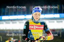 08.02.2024, Nove Mesto na Morave, Czechia (CZE): Franziska Preuss (GER) - IBU World Championships Biathlon, training, Nove Mesto na Morave (CZE). www.nordicfocus.com. © Thibaut/NordicFocus. Every downloaded picture is fee-liable.