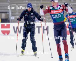 08.02.2024, Nove Mesto na Morave, Czechia (CZE): Martin Ponsiluoma (SWE) - IBU World Championships Biathlon, training, Nove Mesto na Morave (CZE). www.nordicfocus.com. © Thibaut/NordicFocus. Every downloaded picture is fee-liable.