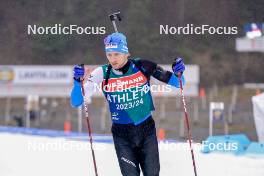 08.02.2024, Nove Mesto na Morave, Czechia (CZE): Kristo Siimer (EST) - IBU World Championships Biathlon, training, Nove Mesto na Morave (CZE). www.nordicfocus.com. © Thibaut/NordicFocus. Every downloaded picture is fee-liable.