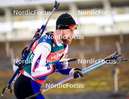 08.02.2024, Nove Mesto na Morave, Czechia (CZE): Aleksandr Starodubets (POL) - IBU World Championships Biathlon, training, Nove Mesto na Morave (CZE). www.nordicfocus.com. © Thibaut/NordicFocus. Every downloaded picture is fee-liable.