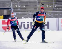 08.02.2024, Nove Mesto na Morave, Czechia (CZE): Johannes Kuehn (GER) - IBU World Championships Biathlon, training, Nove Mesto na Morave (CZE). www.nordicfocus.com. © Thibaut/NordicFocus. Every downloaded picture is fee-liable.