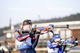 17.11.2024, Sjusjoen, Norway (NOR): Maren Hjelmeset Kirkeeide (NOR) - Biathlon Season Opening, mass, Sjusjoen (NOR). www.nordicfocus.com. © Nordnes/NordicFocus. Every downloaded picture is fee-liable.