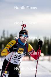 17.11.2024, Sjusjoen, Norway (NOR): Florent Claude (BEL) - Biathlon Season Opening, mass, Sjusjoen (NOR). www.nordicfocus.com. © Nordnes/NordicFocus. Every downloaded picture is fee-liable.