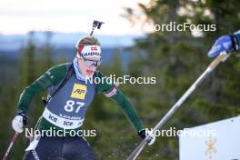 17.11.2024, Sjusjoen, Norway (NOR): Osvald Klokker Groenning (NOR) - Biathlon Season Opening, mass, Sjusjoen (NOR). www.nordicfocus.com. © Nordnes/NordicFocus. Every downloaded picture is fee-liable.