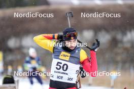 17.11.2024, Sjusjoen, Norway (NOR): César Beauvais (BEL) - Biathlon Season Opening, mass, Sjusjoen (NOR). www.nordicfocus.com. © Nordnes/NordicFocus. Every downloaded picture is fee-liable.