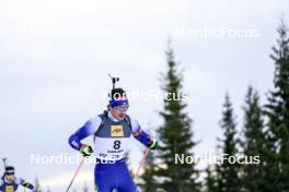 17.11.2024, Sjusjoen, Norway (NOR): Tommaso Giacomel (ITA) - Biathlon Season Opening, mass, Sjusjoen (NOR). www.nordicfocus.com. © Nordnes/NordicFocus. Every downloaded picture is fee-liable.