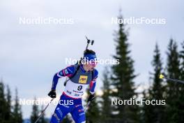 17.11.2024, Sjusjoen, Norway (NOR): Eric Perrot (FRA) - Biathlon Season Opening, mass, Sjusjoen (NOR). www.nordicfocus.com. © Nordnes/NordicFocus. Every downloaded picture is fee-liable.