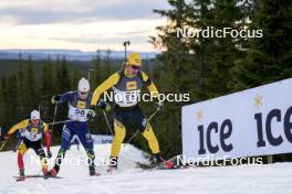 17.11.2024, Sjusjoen, Norway (NOR): Harald Oeygard (NOR), Magnus Boee (NOR), (l-r) - Biathlon Season Opening, mass, Sjusjoen (NOR). www.nordicfocus.com. © Nordnes/NordicFocus. Every downloaded picture is fee-liable.