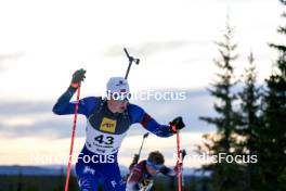 17.11.2024, Sjusjoen, Norway (NOR): Einar Hedegart (NOR) - Biathlon Season Opening, mass, Sjusjoen (NOR). www.nordicfocus.com. © Nordnes/NordicFocus. Every downloaded picture is fee-liable.