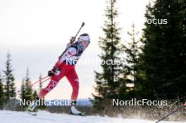 17.11.2024, Sjusjoen, Norway (NOR): Natalia Sidorowicz (POL), Natalia Sidorowicz (POL) - Biathlon Season Opening, mass, Sjusjoen (NOR). www.nordicfocus.com. © Nordnes/NordicFocus. Every downloaded picture is fee-liable.