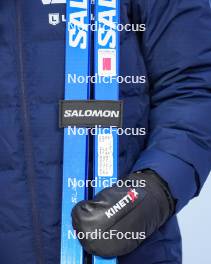 17.11.2024, Sjusjoen, Norway (NOR): Feature: Salomon skis and Kinetixx gloves - Biathlon Season Opening, mass, Sjusjoen (NOR). www.nordicfocus.com. © Nordnes/NordicFocus. Every downloaded picture is fee-liable.