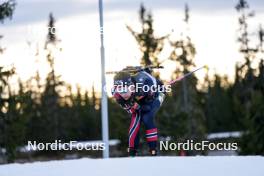 17.11.2024, Sjusjoen, Norway (NOR): Martin Nevland (NOR) - Biathlon Season Opening, mass, Sjusjoen (NOR). www.nordicfocus.com. © Nordnes/NordicFocus. Every downloaded picture is fee-liable.