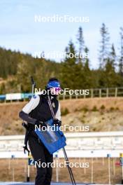 17.11.2024, Sjusjoen, Norway (NOR): Eric Perrot (FRA) - Biathlon Season Opening, mass, Sjusjoen (NOR). www.nordicfocus.com. © Nordnes/NordicFocus. Every downloaded picture is fee-liable.