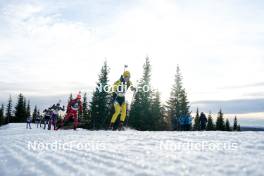 17.11.2024, Sjusjoen, Norway (NOR): Edvard Haugen (NOR), Thomas Lysberg Lehn (NOR), (l-r) - Biathlon Season Opening, mass, Sjusjoen (NOR). www.nordicfocus.com. © Nordnes/NordicFocus. Every downloaded picture is fee-liable.