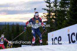 17.11.2024, Sjusjoen, Norway (NOR): Mads Bjerke (NOR) - Biathlon Season Opening, mass, Sjusjoen (NOR). www.nordicfocus.com. © Nordnes/NordicFocus. Every downloaded picture is fee-liable.