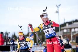 17.11.2024, Sjusjoen, Norway (NOR): Maya Cloetens (BEL) - Biathlon Season Opening, mass, Sjusjoen (NOR). www.nordicfocus.com. © Nordnes/NordicFocus. Every downloaded picture is fee-liable.