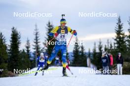 17.11.2024, Sjusjoen, Norway (NOR): Dmytro Pidruchnyi (UKR) - Biathlon Season Opening, mass, Sjusjoen (NOR). www.nordicfocus.com. © Nordnes/NordicFocus. Every downloaded picture is fee-liable.