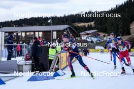 17.11.2024, Sjusjoen, Norway (NOR): Undefined athlete competes - Biathlon Season Opening, mass, Sjusjoen (NOR). www.nordicfocus.com. © Nordnes/NordicFocus. Every downloaded picture is fee-liable.