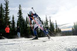 17.11.2024, Sjusjoen, Norway (NOR): Sigurd Oeygard (NOR) - Biathlon Season Opening, mass, Sjusjoen (NOR). www.nordicfocus.com. © Nordnes/NordicFocus. Every downloaded picture is fee-liable.