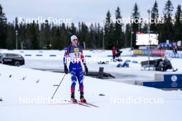 17.11.2024, Sjusjoen, Norway (NOR): Fabien Claude (FRA) - Biathlon Season Opening, mass, Sjusjoen (NOR). www.nordicfocus.com. © Nordnes/NordicFocus. Every downloaded picture is fee-liable.