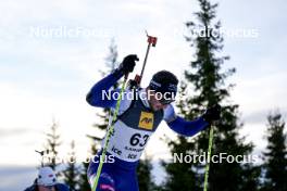 17.11.2024, Sjusjoen, Norway (NOR): Daniele Cappellari (ITA) - Biathlon Season Opening, mass, Sjusjoen (NOR). www.nordicfocus.com. © Nordnes/NordicFocus. Every downloaded picture is fee-liable.