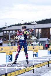 17.11.2024, Sjusjoen, Norway (NOR): Johan-Olav Smoerdal Botn (NOR) - Biathlon Season Opening, mass, Sjusjoen (NOR). www.nordicfocus.com. © Nordnes/NordicFocus. Every downloaded picture is fee-liable.