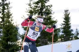 17.11.2024, Sjusjoen, Norway (NOR): Jacob Weel Rosbo (DEN) - Biathlon Season Opening, mass, Sjusjoen (NOR). www.nordicfocus.com. © Nordnes/NordicFocus. Every downloaded picture is fee-liable.