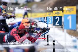 17.11.2024, Sjusjoen, Norway (NOR): Edvard Haugen (NOR) - Biathlon Season Opening, mass, Sjusjoen (NOR). www.nordicfocus.com. © Nordnes/NordicFocus. Every downloaded picture is fee-liable.