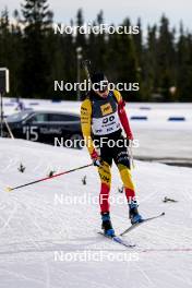 17.11.2024, Sjusjoen, Norway (NOR): César Beauvais (BEL) - Biathlon Season Opening, mass, Sjusjoen (NOR). www.nordicfocus.com. © Nordnes/NordicFocus. Every downloaded picture is fee-liable.