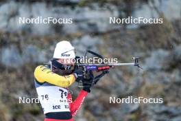 17.11.2024, Sjusjoen, Norway (NOR): Julien Petitjacques (BEL) - Biathlon Season Opening, mass, Sjusjoen (NOR). www.nordicfocus.com. © Nordnes/NordicFocus. Every downloaded picture is fee-liable.