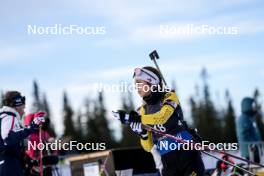 17.11.2024, Sjusjoen, Norway (NOR): Julie Baverel (NOR) - Biathlon Season Opening, mass, Sjusjoen (NOR). www.nordicfocus.com. © Nordnes/NordicFocus. Every downloaded picture is fee-liable.