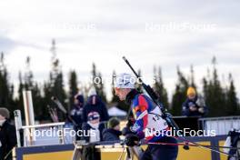 17.11.2024, Sjusjoen, Norway (NOR): Fabien Claude (FRA) - Biathlon Season Opening, mass, Sjusjoen (NOR). www.nordicfocus.com. © Nordnes/NordicFocus. Every downloaded picture is fee-liable.