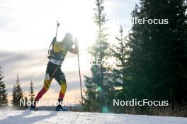 17.11.2024, Sjusjoen, Norway (NOR): Sam Parmantier (BEL) - Biathlon Season Opening, mass, Sjusjoen (NOR). www.nordicfocus.com. © Nordnes/NordicFocus. Every downloaded picture is fee-liable.