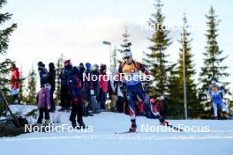 16.11.2024, Sjusjoen, Norway (NOR): Mads Bjerke (NOR) - Biathlon Season Opening, sprint, Sjusjoen (NOR). www.nordicfocus.com. © Nordnes/NordicFocus. Every downloaded picture is fee-liable.